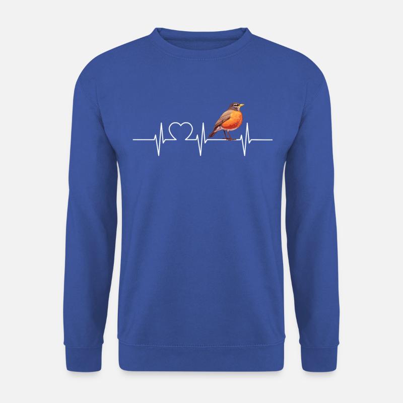 Robin Rotkehlchen - Unisex Sweatshirt - royal blue