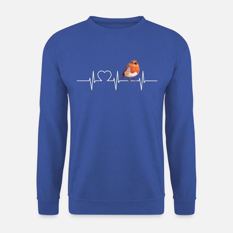 Robin Rotkehlchen - Unisex Sweatshirt - royal blue