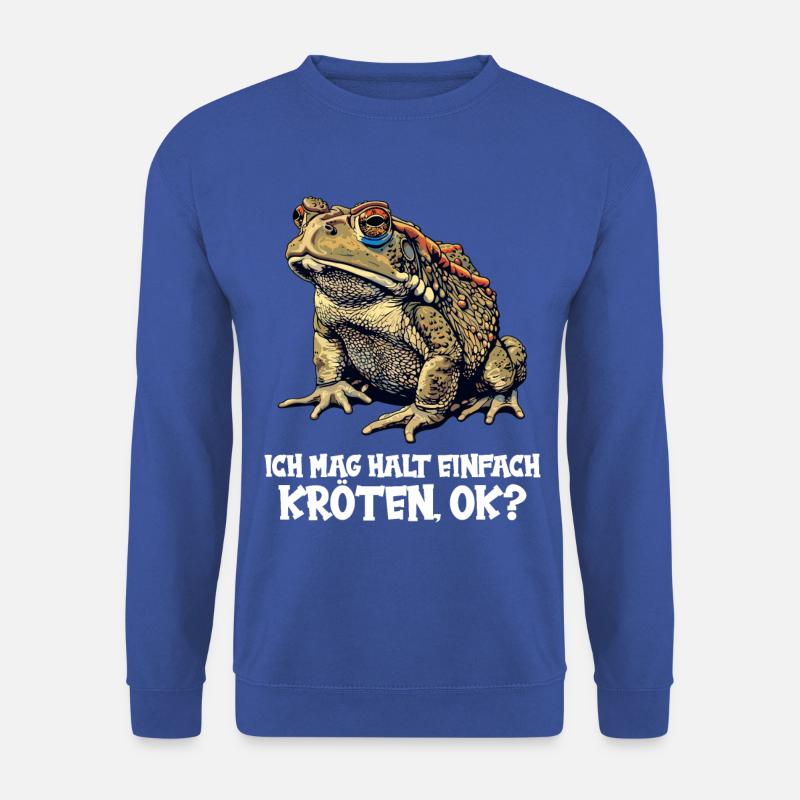 Crapaud crapaud crapaud - Sweat-shirt Unisexe - bleu royal