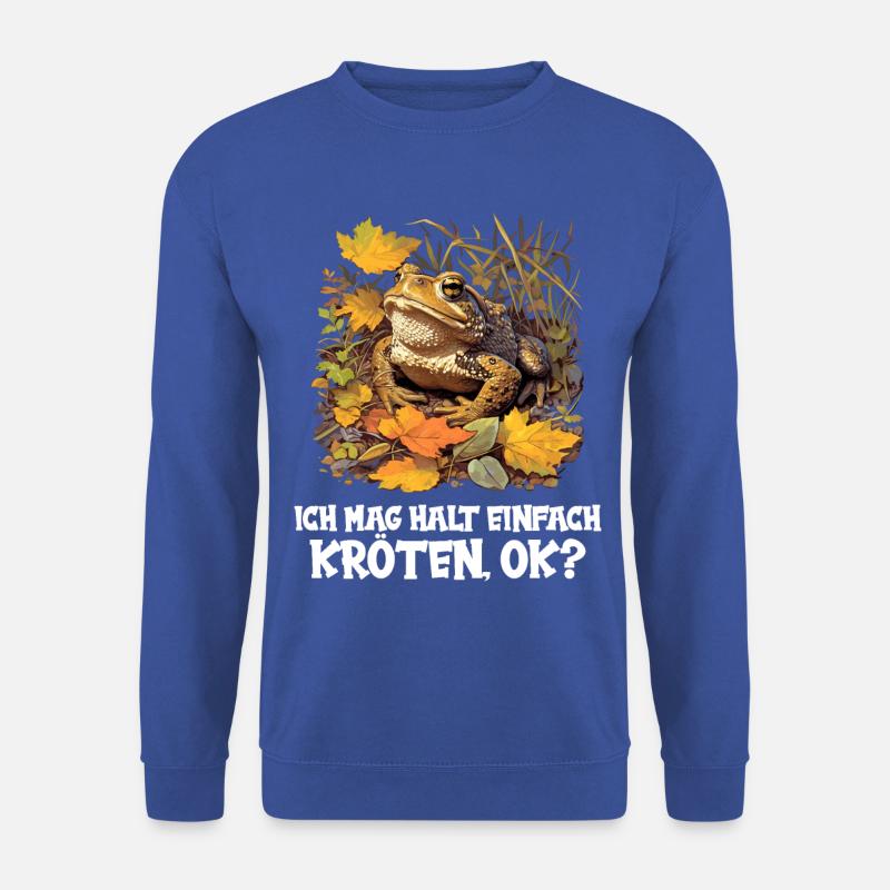 Toad Kröten Kröte - Unisex Pullover - Royalblau