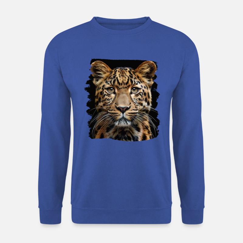 Leoparden Leopard - Unisex Sweatshirt - royal blue