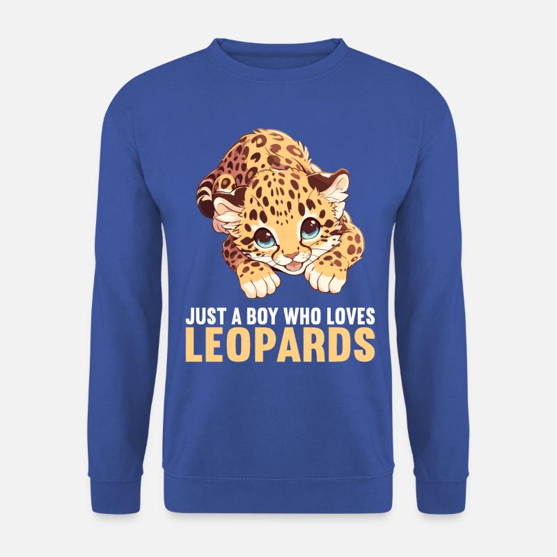 Leoparden Leopard - Unisex Sweatshirt - royal blue