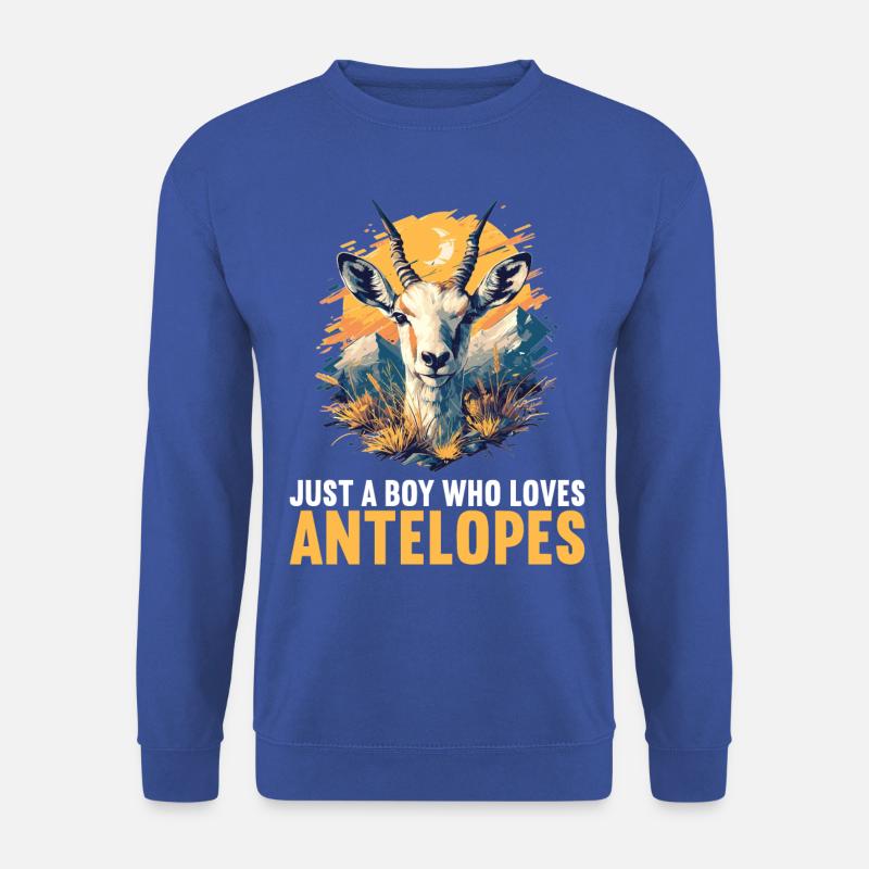 Antelope Antilopen Antilope - Unisex Pullover - Royalblau