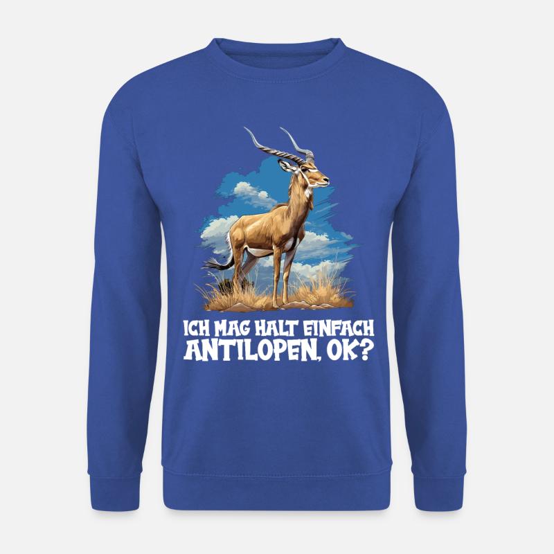 Antelope Antilopen Antilope - Unisex Sweatshirt - royal blue