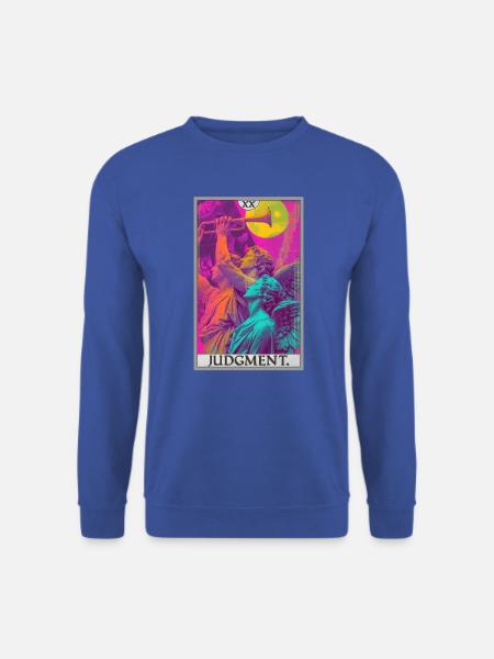 Tarotkarten Tarotkarte 20 Judgment Gericht - Unisex Pullover - Royalblau