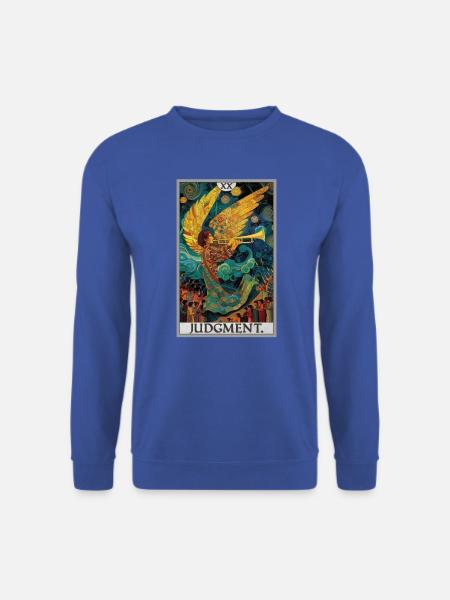 Tarotkarten Tarotkarte 20 Judgment Gericht - Unisex Pullover - Royalblau