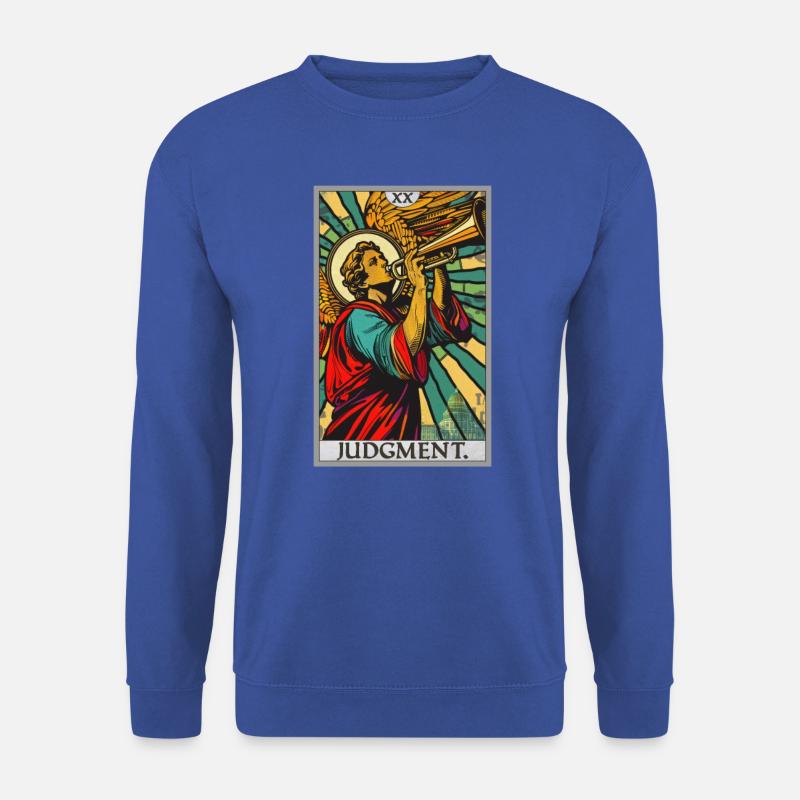 Tarotkarten Tarotkarte 20 Judgment Gericht - Unisex Pullover - Royalblau
