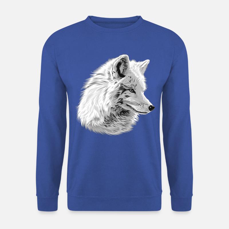 Arctic Fox Polarfüchse Polarfuchs - Unisex Sweatshirt - royal blue