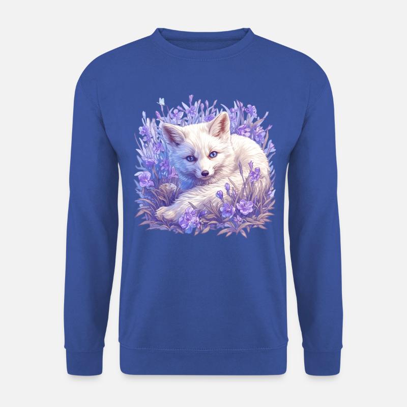 Arctic Fox Polarfüchse Polarfuchs - Unisex Sweatshirt - royal blue