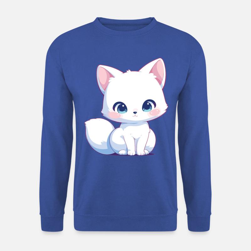 Arctic Fox Polarfüchse Polarfuchs - Unisex Pullover - Royalblau