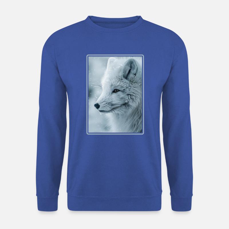 Arctic Fox Polarfüchse Polarfuchs - Unisex Sweatshirt - royal blue
