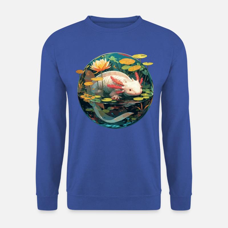 Axolotl - Unisex Pullover - Royalblau