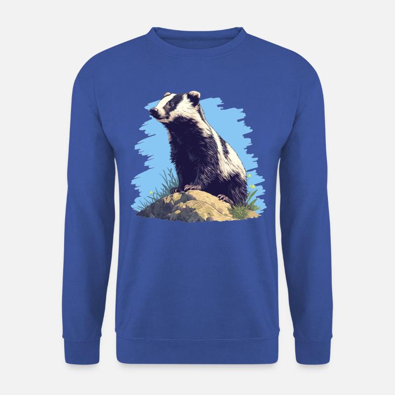 Badger Dachse Dachs - Unisex Sweatshirt - royal blue