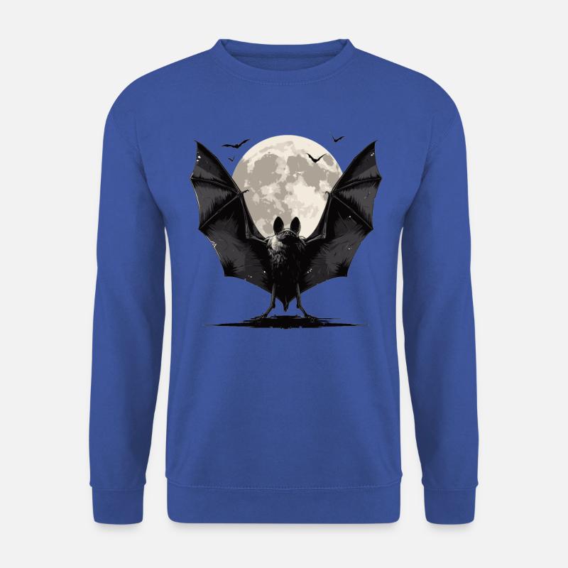 Bat Fledermäuse Fledermaus - Unisex Pullover - Royalblau