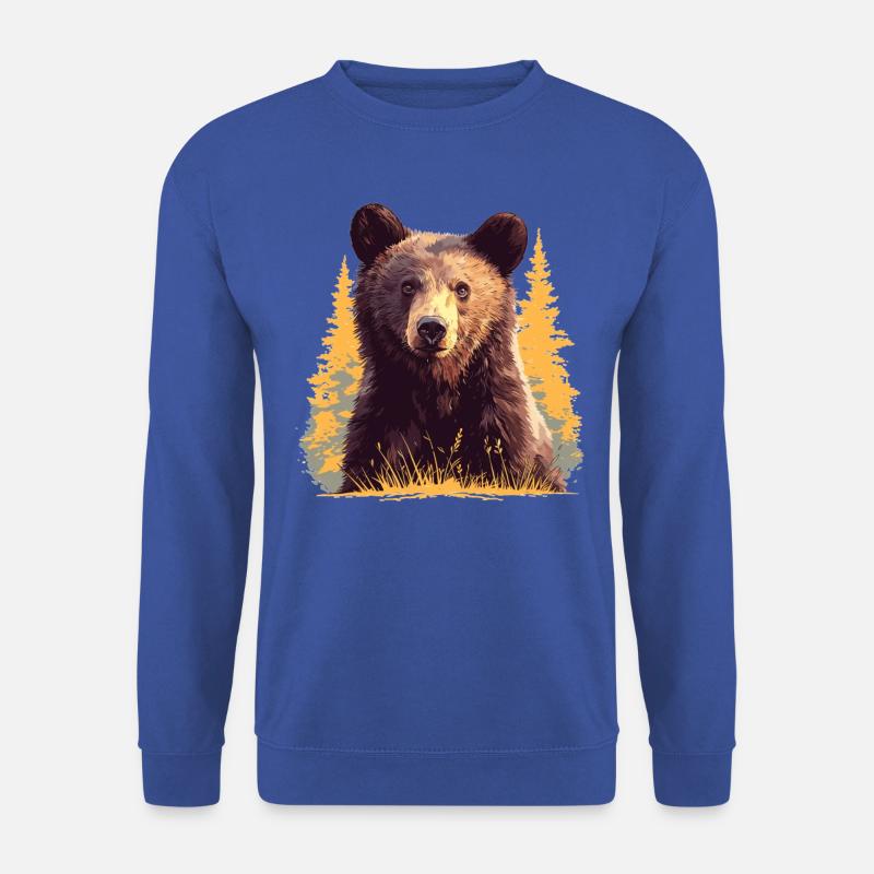 Bear Bären Bär - Unisex Pullover - Royalblau