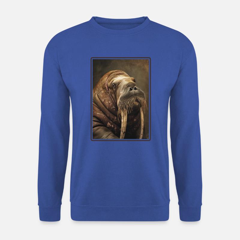 Walrus Walrosse Walross - Unisex Sweatshirt - royal blue
