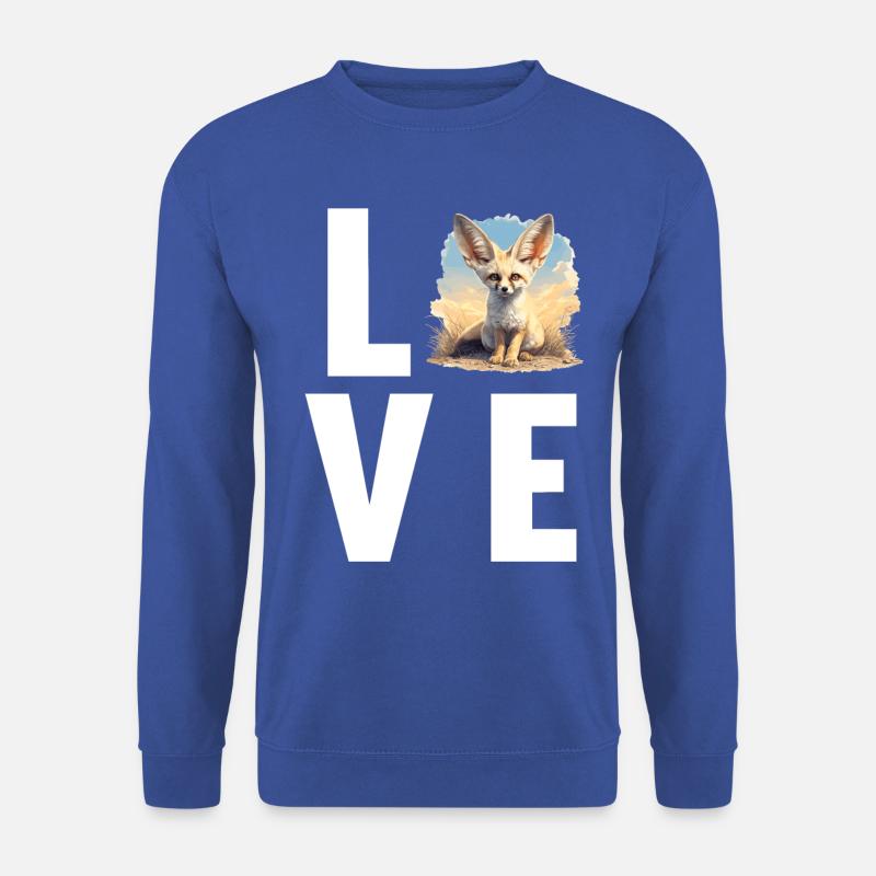 Fennec Fox Fenneks Fennek - Unisex Sweatshirt - royal blue