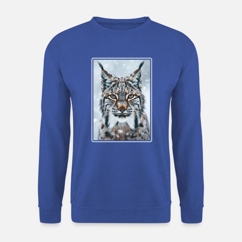 Lynx Luchse Luchs - Unisex Sweatshirt - royal blue