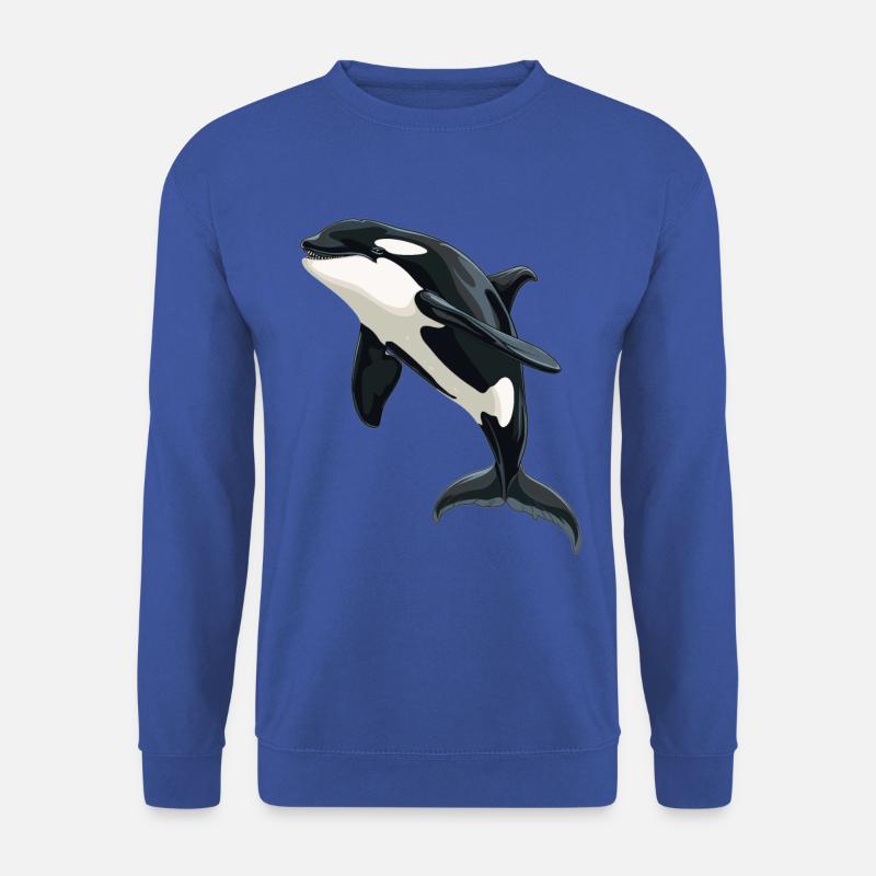 Orcas Orca - Unisex Sweatshirt - royal blue