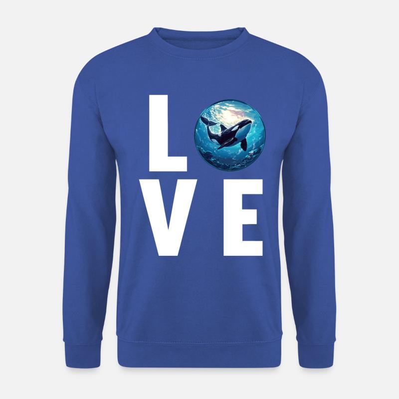 Orcas Orca - Unisex Sweatshirt - royal blue