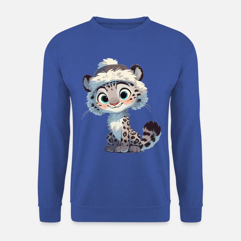 Snow Leopard Schneeleoparde Schneeleopard - Unisex Sweatshirt - royal blue
