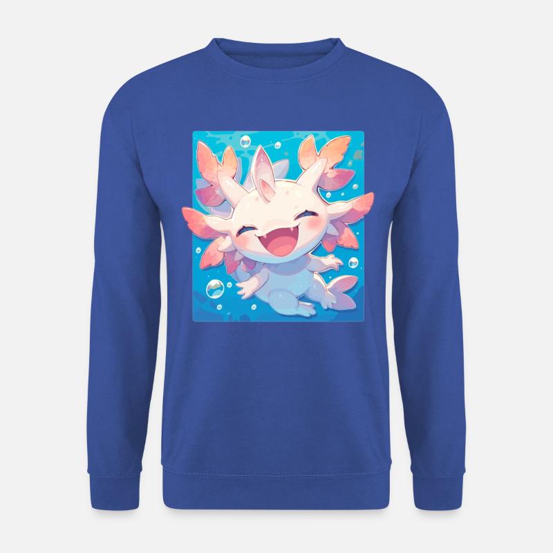 Axolotls Axolotl - Unisex Pullover - Royalblau