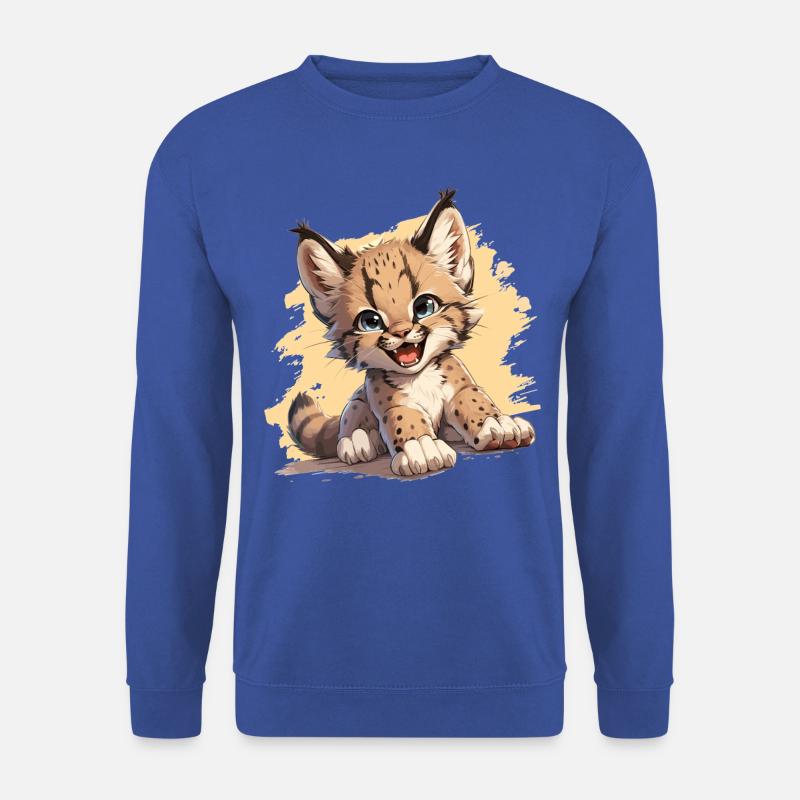 Lynx Luchse Luchs - Unisex Sweatshirt - royal blue