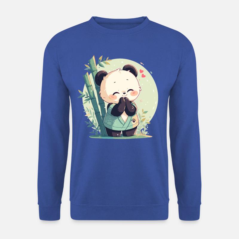 Pandas Panda - Unisex Sweatshirt - royal blue