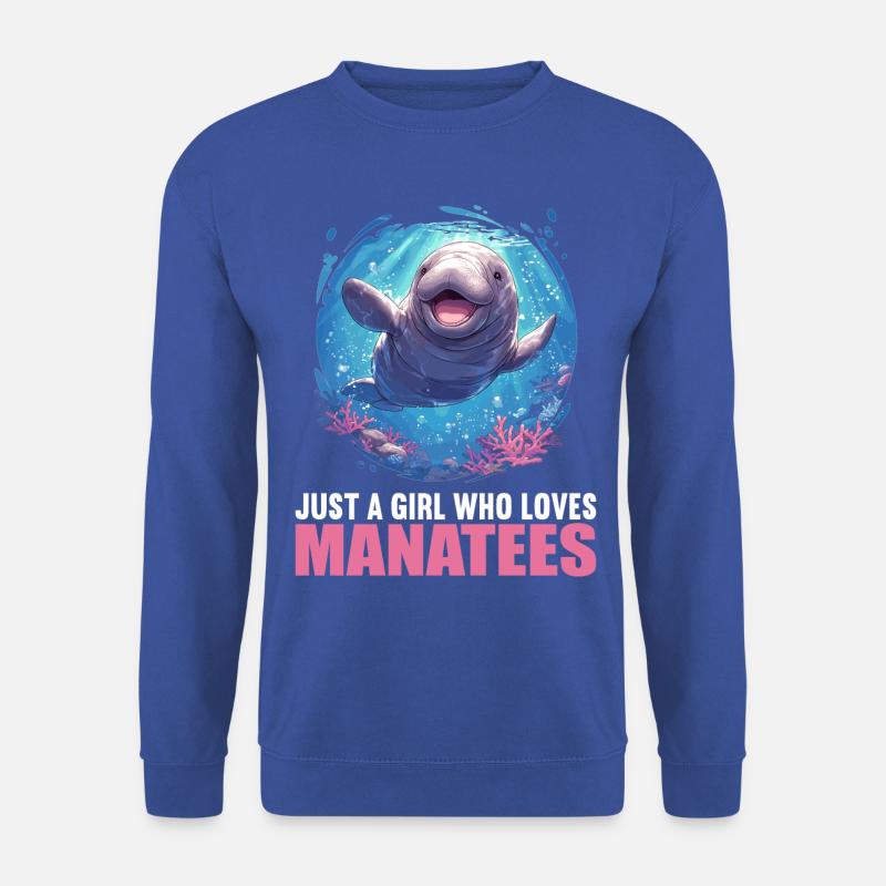 Seekuh Manatees Manatee - Unisex Sweatshirt - royal blue