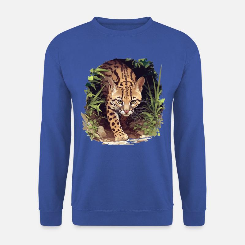 Ocelots Ocelot - Unisex Pullover - Royalblau
