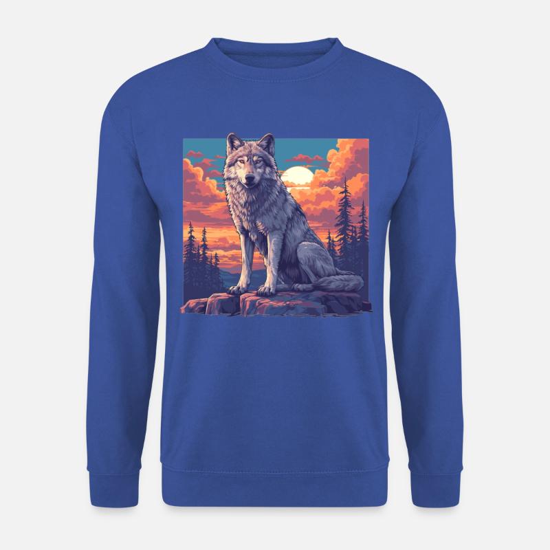 Wolves Wolf - Unisex Sweatshirt - royal blue