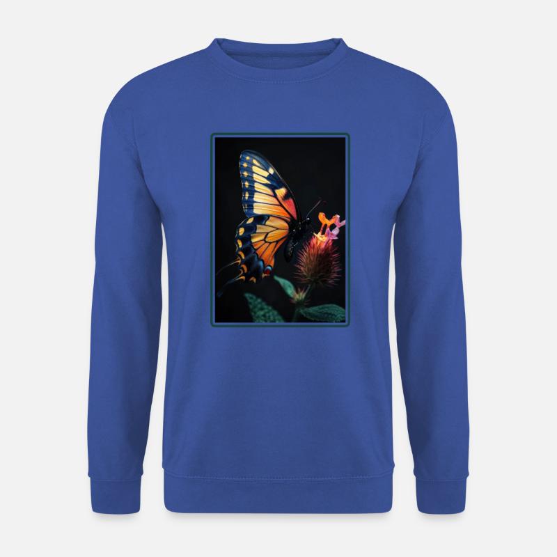Butterfly Schmetterlinge Schmetterling - Unisex Pullover - Royalblau