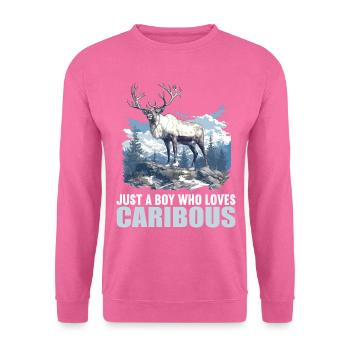 Caribou Karibus Karibu - Unisex Sweatshirt - pink - Front