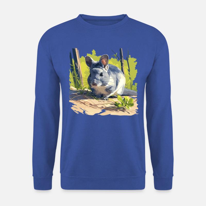 Chinchillas Chinchilla - Unisex Pullover - Royalblau