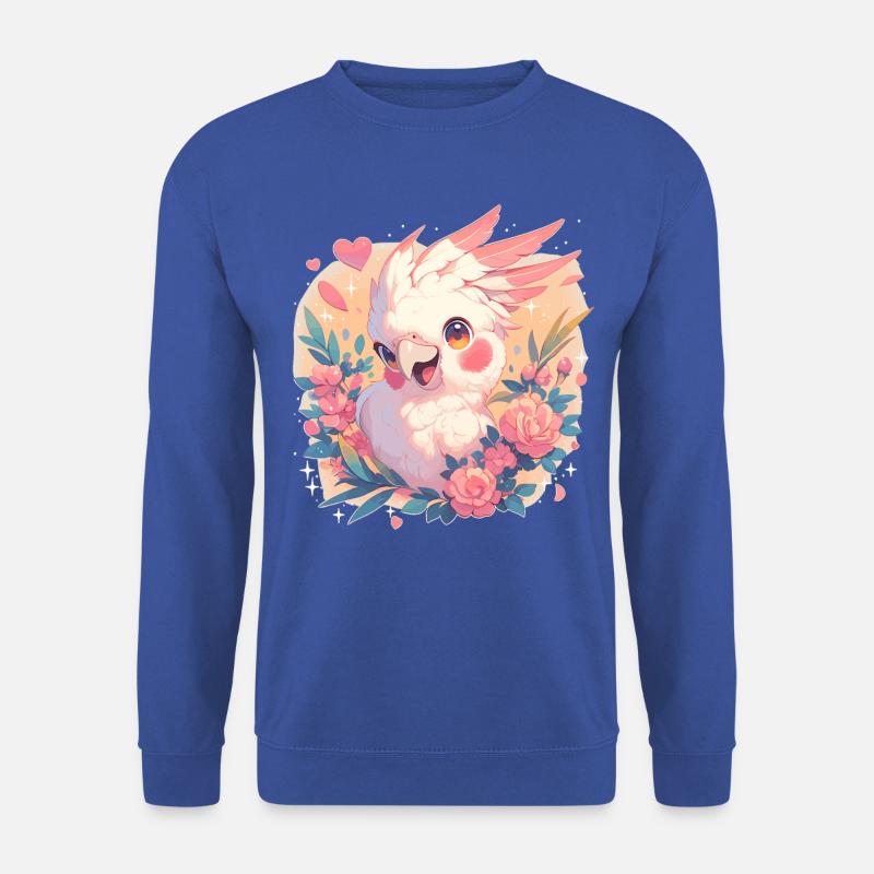 Cockatoo Kakadus Kakadu - Unisex Pullover - Royalblau