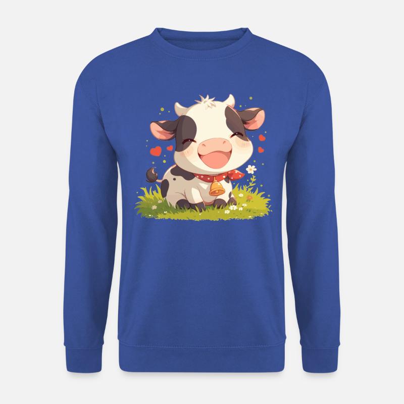 Kühe Kuh - Unisex Pullover - Royalblau