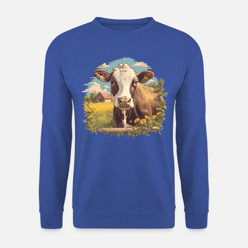 Cows Cow - Unisex Sweatshirt - royal blue