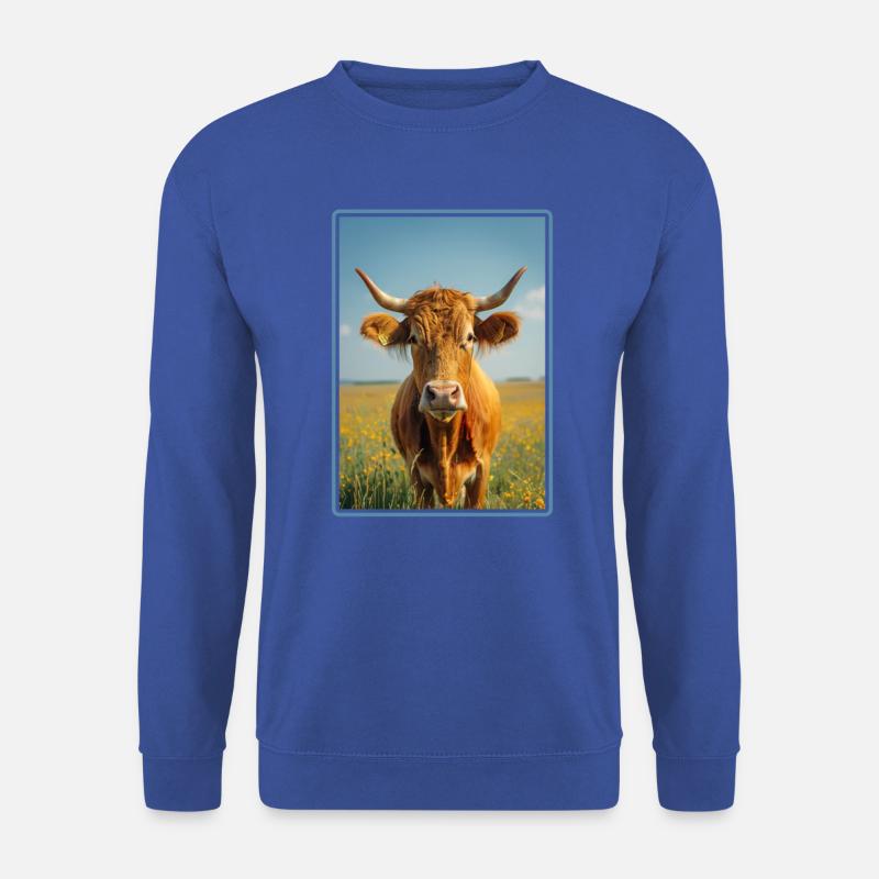 Kühe Kuh - Unisex Pullover - Royalblau