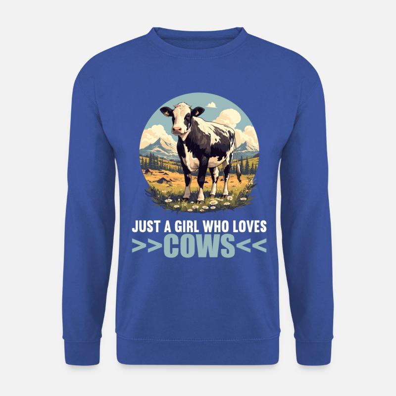 Cows Cow - Unisex Sweatshirt - royal blue