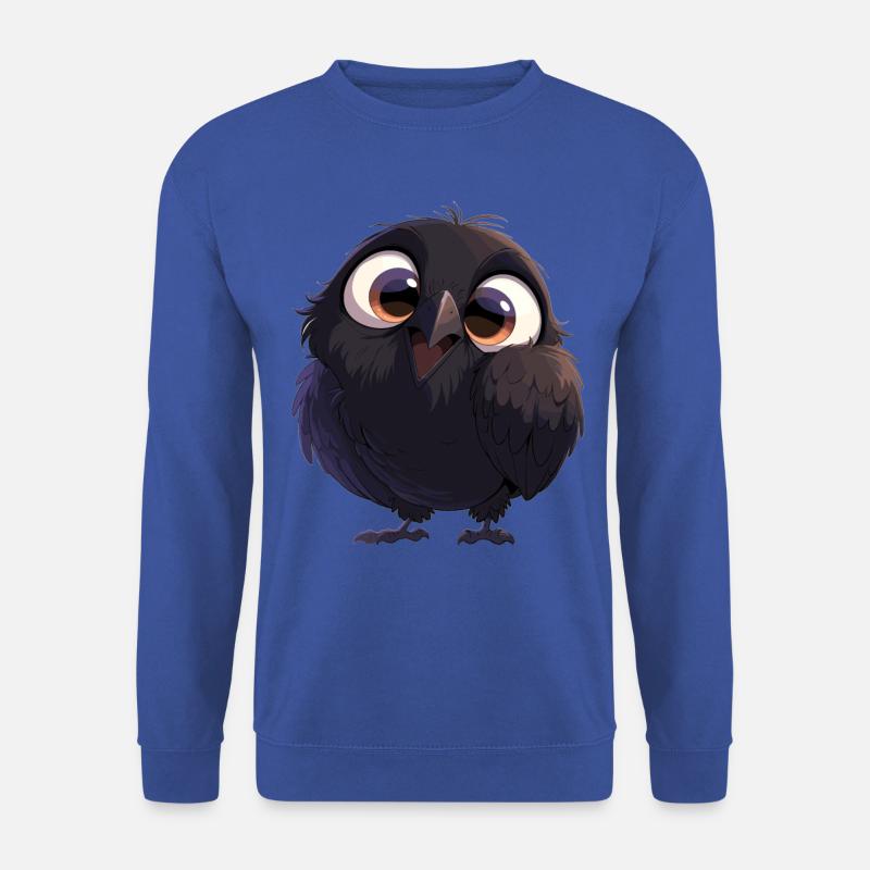 Krähen Krähe - Unisex Pullover - Royalblau