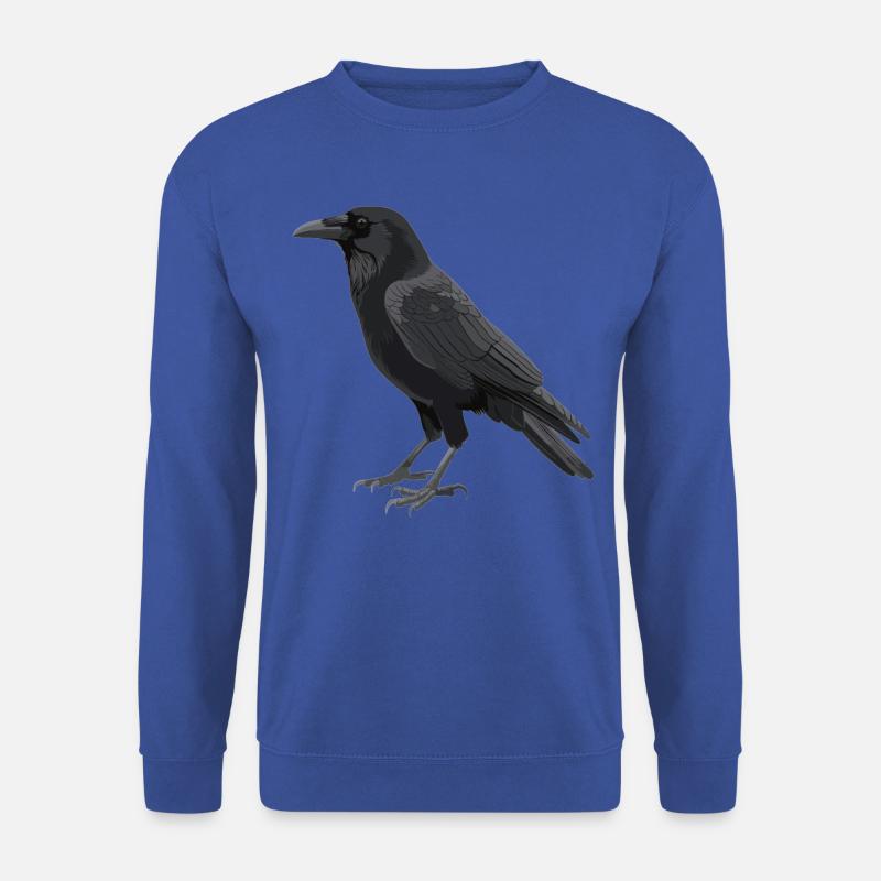 Krähen Krähe - Unisex Pullover - Royalblau