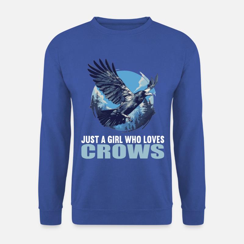 Crows Crow - Unisex Sweatshirt - royal blue