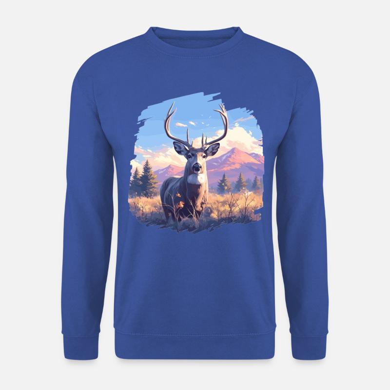 Deer Deer - Unisex Sweatshirt - royal blue