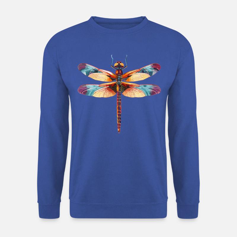 Libellules Libellule - Sweat-shirt Unisexe - bleu royal