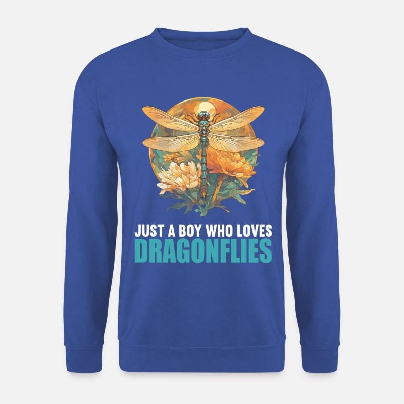Libellules Libellule - Sweat-shirt Unisexe - bleu royal