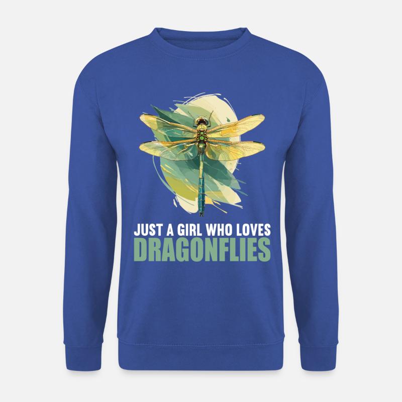 Libellules Libellule - Sweat-shirt Unisexe - bleu royal