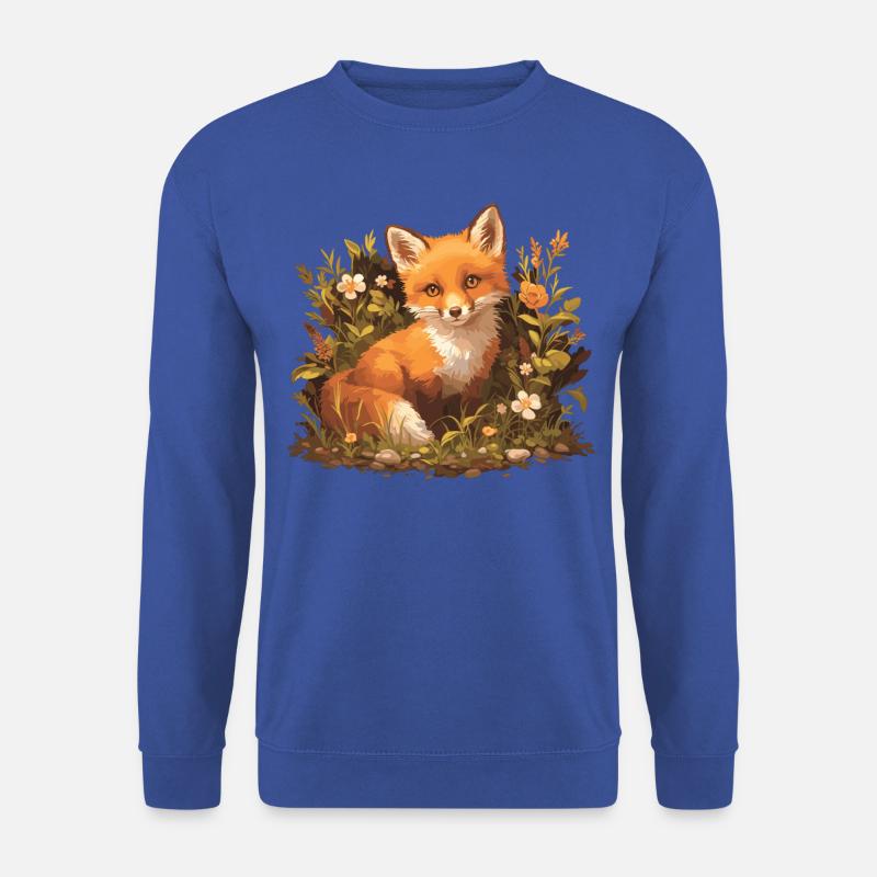 Füchse Fuchs - Unisex Pullover - Royalblau