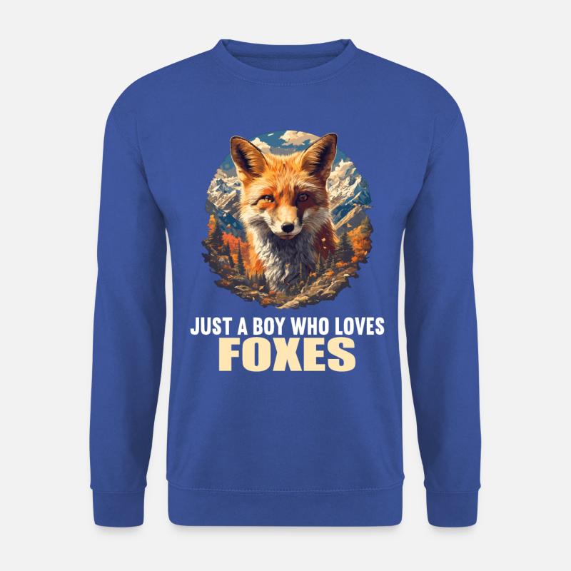 Füchse Fuchs - Unisex Pullover - Royalblau
