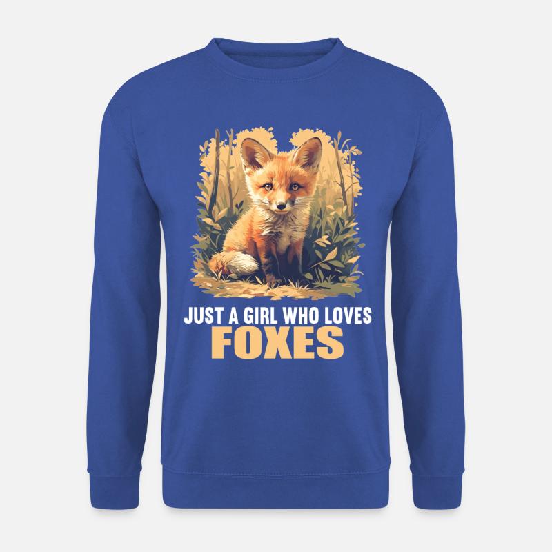 Foxes Fox - Unisex Sweatshirt - royal blue
