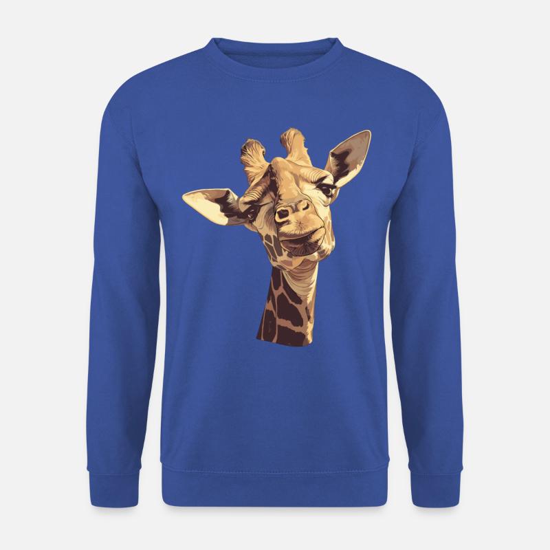Giraffen Giraffe - Unisex Pullover - Royalblau